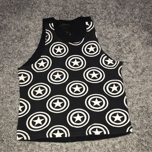 Captain America Tank Top